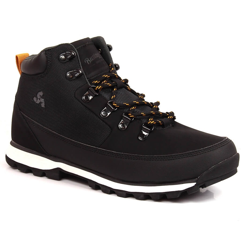Scarpa in pelle da uomo nera Vandal Bustagrip nero 1