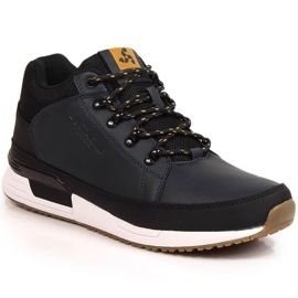 Scarpe da uomo in pelle, Cruiser Bustagrip blu navy 1