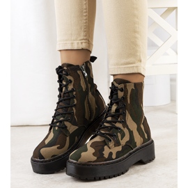 PA1 Cacciatori militari verde Lanita marrone 1