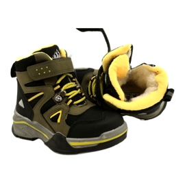 Stivali per bambini Stivali isolati Khaki News 22DZ23-5259 verde 4