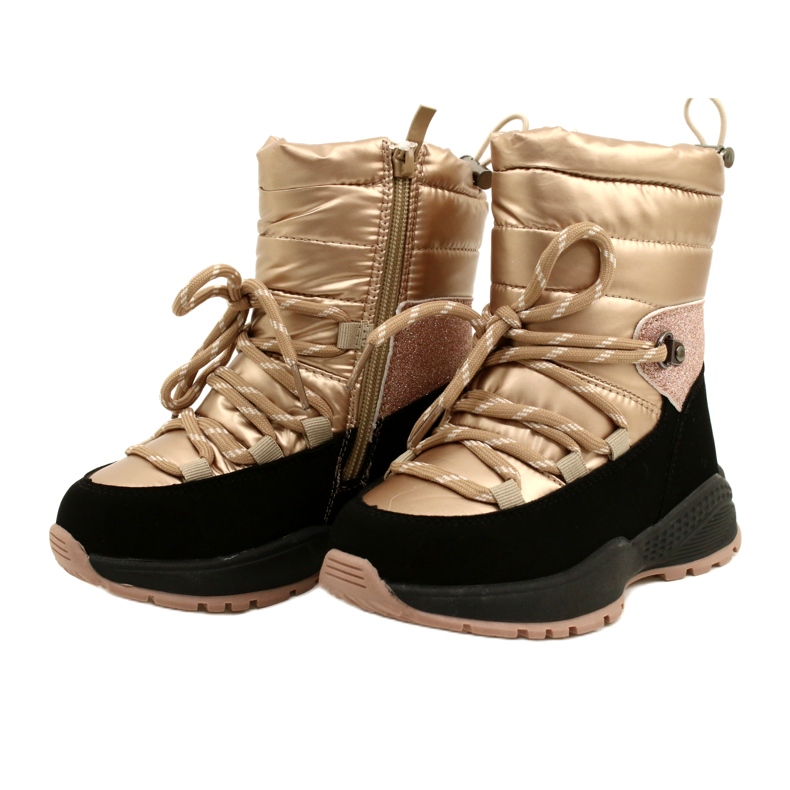 Doposci Per Bambini Miss Evento 22DZ23-5269 Oro / Nero d'oro 2