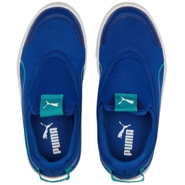 Scarpe Puma Courtflex v2 Slip On Ps 374858 11 blu 1