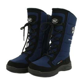 American Club American Children's Softshell Boots con membrana SN12/22 Navy blu 3