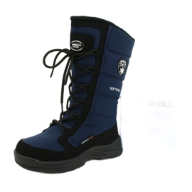 American Club American Children's Softshell Boots con membrana SN12/22 Navy blu 5