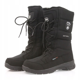 American Club American Children's Softshell Boots con membrana nera SN12/22 nero 3