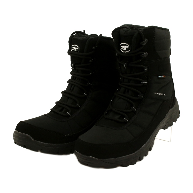 American Club Stivali con membrana isolata con pile SN01/22 nero 3