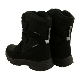 American Club Stivali Softshell Riscaldati Con Velcro SN05/22 Nero 3