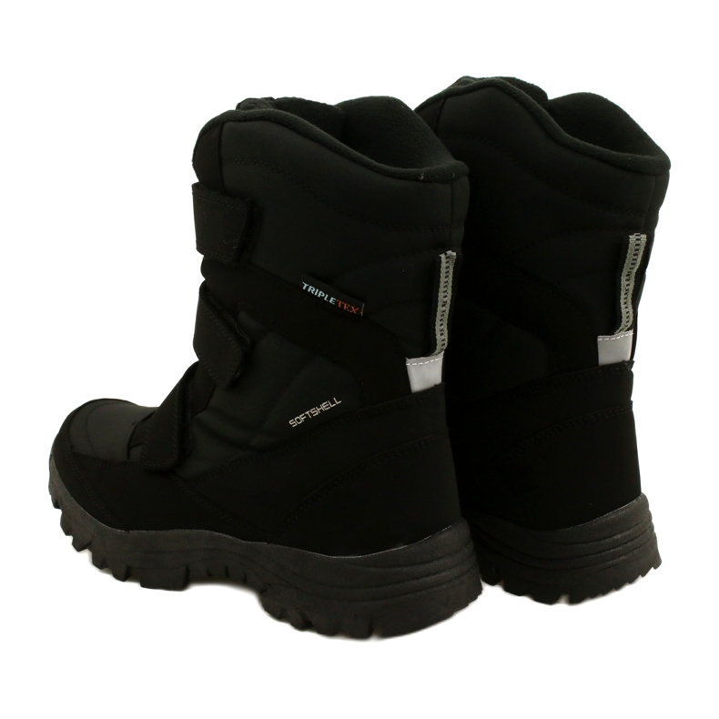 American Club Stivali Softshell Riscaldati Con Velcro SN06/22 Nero 3