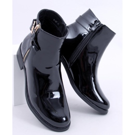 PA1 Stivali laccati Frankie Black nero 1