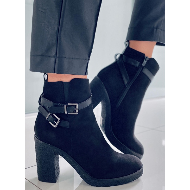 PA1 Kendall Stivali neri con tacco alto nero 1