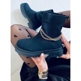 PA1 Stivali con tomaia flessibile Jesse Black nero 2