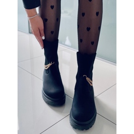 PA1 Stivali con tomaia flessibile Jesse Black nero 1