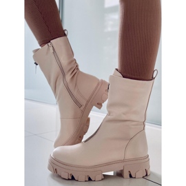 PA1 Stivali militari Jones Beige 1