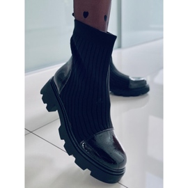 PA1 Stivali con tomaia flessibile Darin Black nero 1