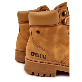 Trappers da uomo Memory Foam Big Star KK174207 Camel multicolore giallo 1