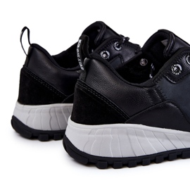 Scarpe sportive classiche da uomo Memory Foam Big Star KK174270 nero 1