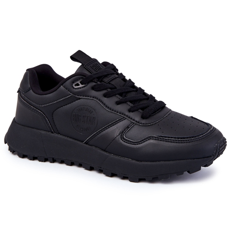 Scarpe sportive classiche da uomo Memory Foam Big Star KK174232 nero 1