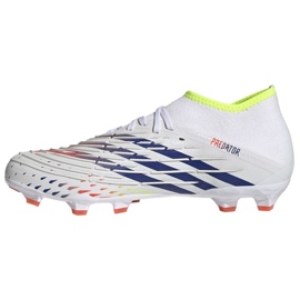 Scarpe da calcio Adidas Predator Edge.2 Fg GW2271 bianca bianca 1