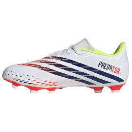 Scarpe da calcio Adidas Predator Edge.4 FxG GW0968 bianco bianco 1