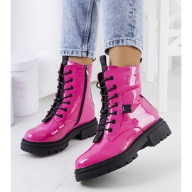 PA1 Stivali laccati rosa di Casies 1
