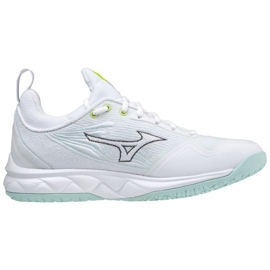 Scarpe da pallavolo Mizuno Wave Luminous 2 V1GC212010, bianche bianca 1