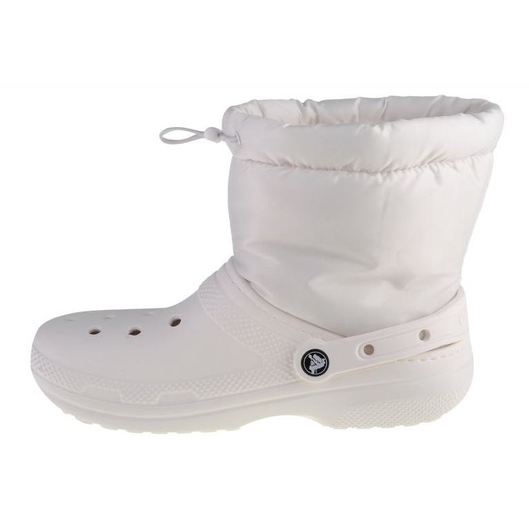Crocs Classic Lined Neo Puff Boot 206630-143 bianco 1