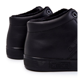 Sneakers Classiche in Pelle da Uomo Big Star KK174348 Nere nero 1