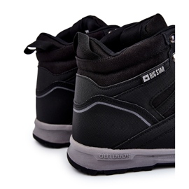 Scarpe da trekking da uomo riscaldate Big Star KK174371 nere nero 1
