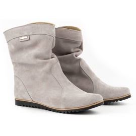 Olivier Stivali in pelle riscaldati da Emi Light Grey grigio 2