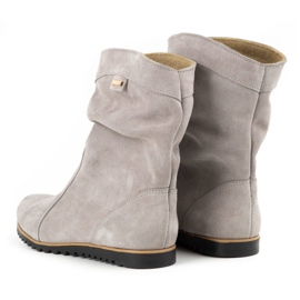 Olivier Stivali in pelle riscaldati da Emi Light Grey grigio 4