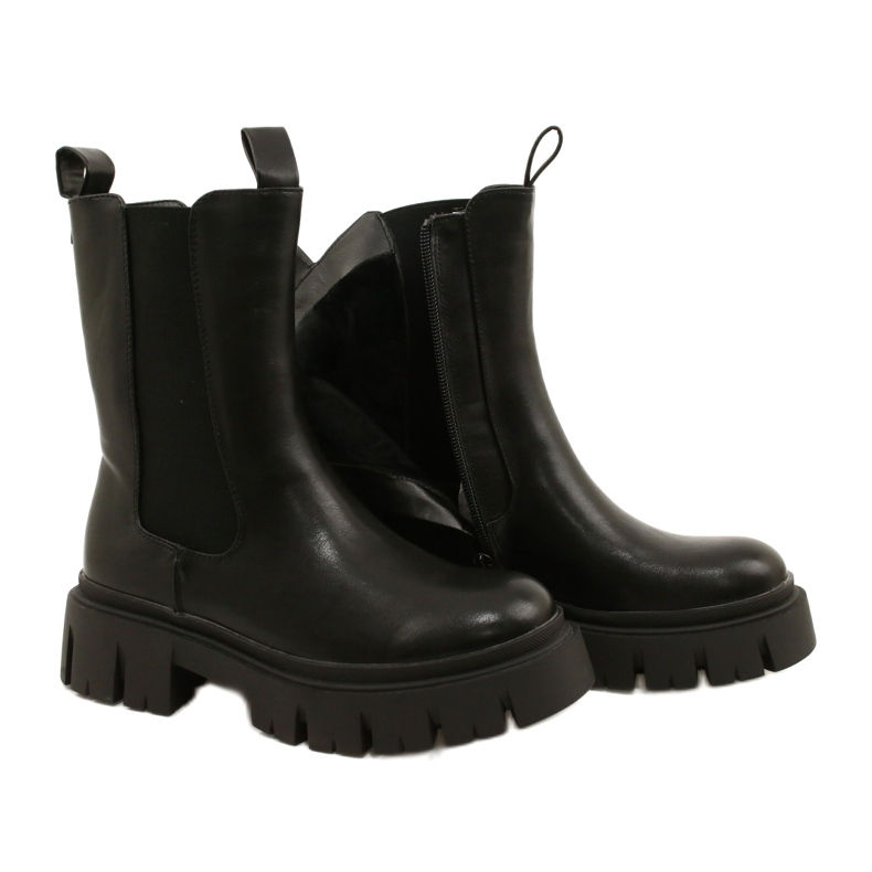 Lavoratori isolati da pelliccia da donna Evento 22BT35-5040 Black nero 4