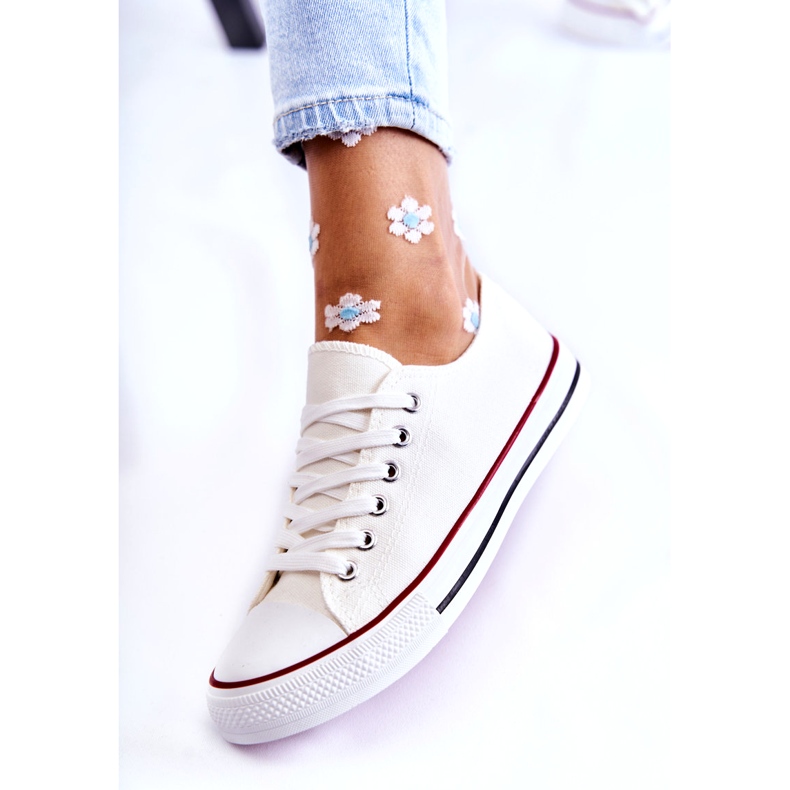 PJ1 Sneakers Classiche da Donna Bianche Be Mine bianca 4