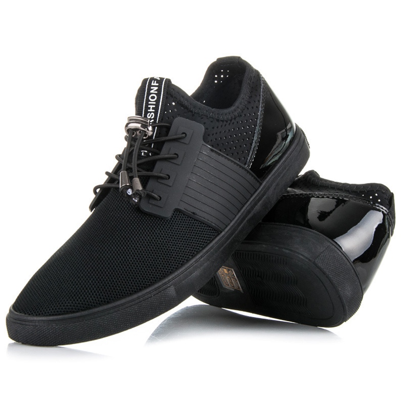 Seastar Scarpe sportive con coulisse nero 1