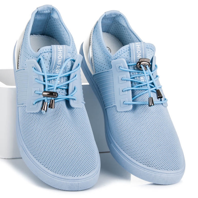 Seastar Scarpe sportive con coulisse blu grigio 2