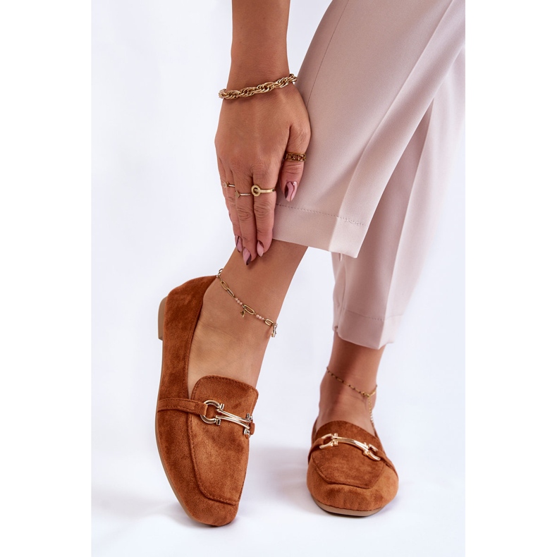 FB2 Mocassini classici in camoscio Camel Roddie marrone 1