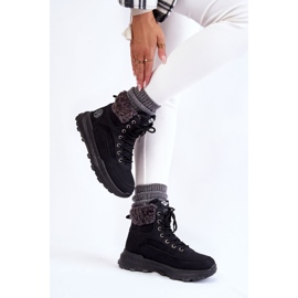 Stivali caldi neri Lee Cooper LCJ-22-44-1362 nero 1