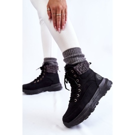 Stivali caldi neri Lee Cooper LCJ-22-44-1362 nero 2