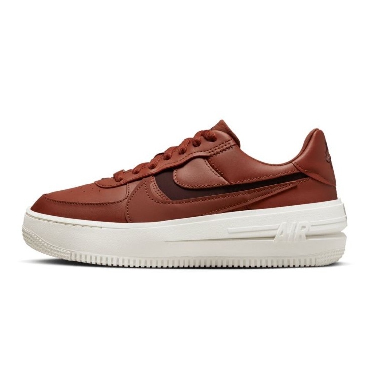 Scarpe Nike Air Force 1 PLT.AF.ORM DJ9946-603 marrone 1
