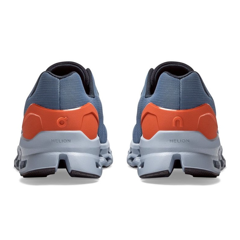 On Running Sulle scarpe da corsa Cloudstratus M 3999213 blu arancia grigio 1