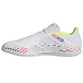 Scarpe da calcio Adidas Predator Edge.4 In M GV8512 bianca bianca 1