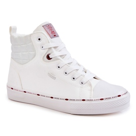 Sneakers Uomo High Insulated Cross Jeans KK1R4056C Bianche bianco 1