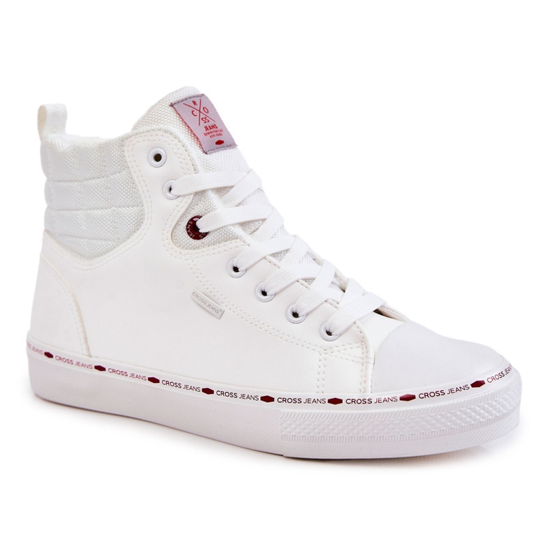 Sneakers Uomo High Insulated Cross Jeans KK1R4056C Bianche bianca 1