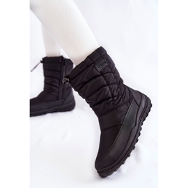 Stivali da neve alti da donna Big Star KK274599 neri nero 2