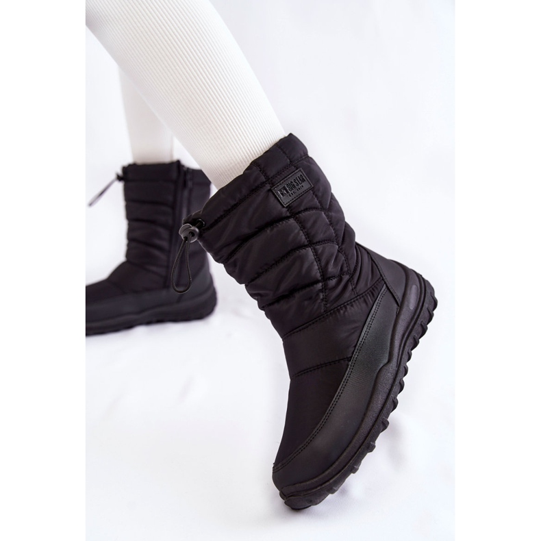 Stivali da neve alti da donna Big Star KK274599 neri nero 2