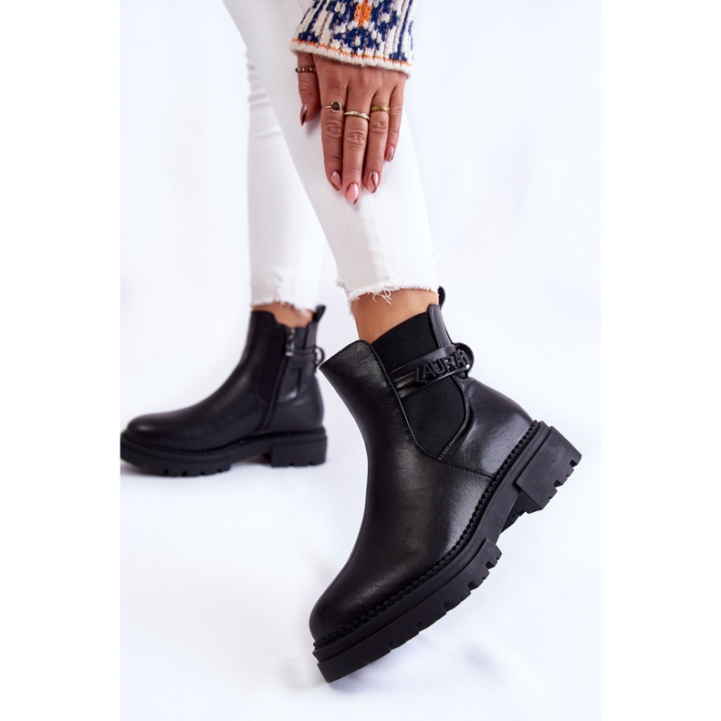Stivali da donna La.Fi 250005B-PU Nero 2