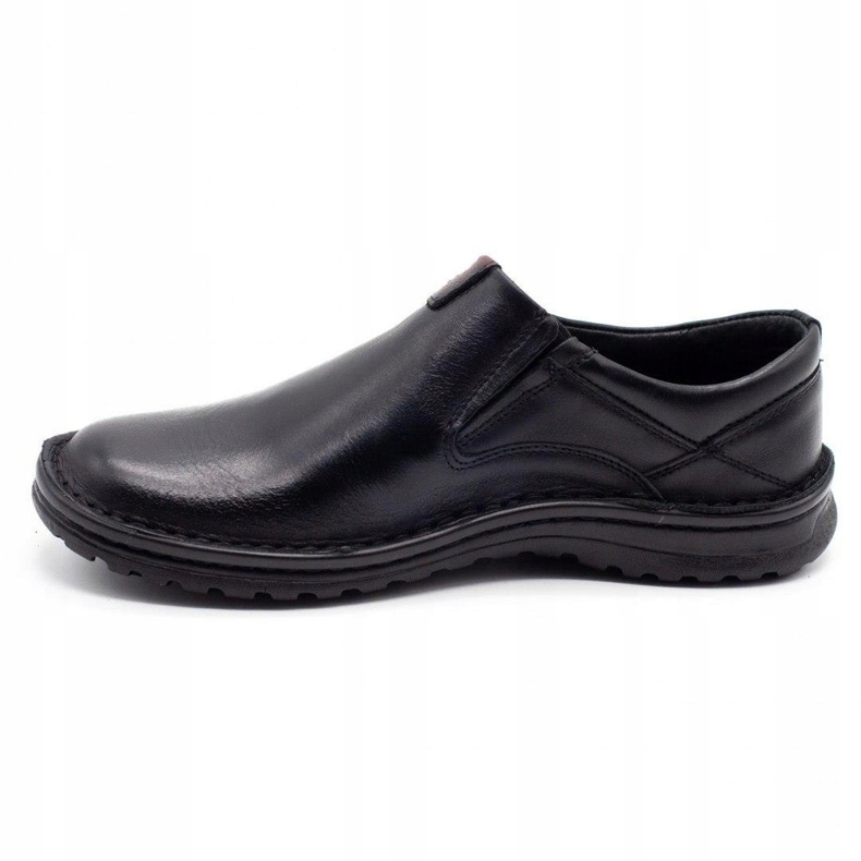 Joker Mocassini uomo in pelle neri 382 nero 1