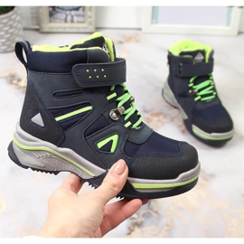 News Scarpe da ragazzo coibentate in lana di pecora blu navy Novità nero verde 1