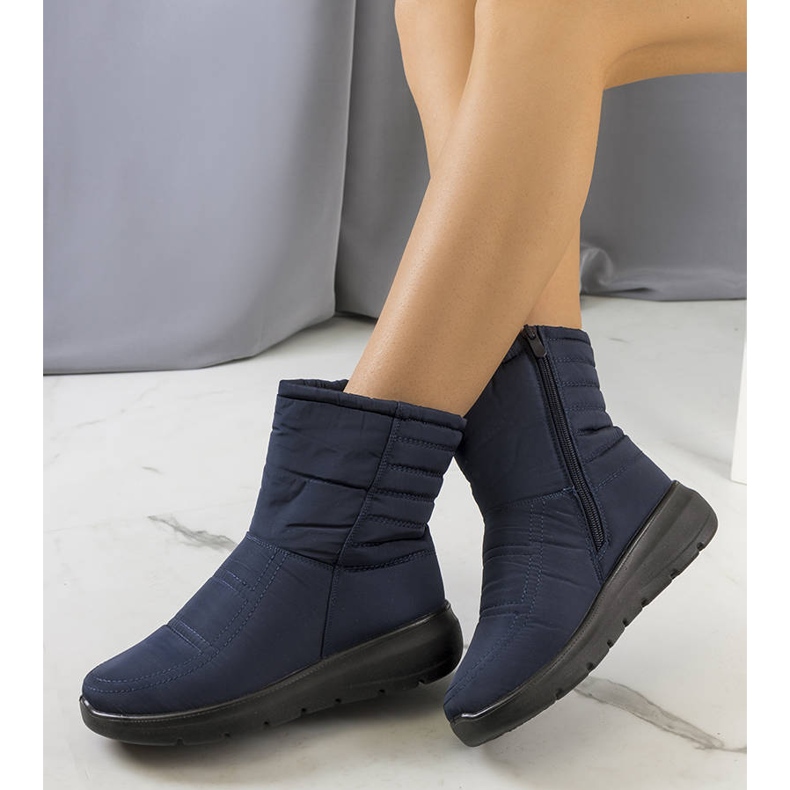 PA1 Doposci trapuntati blu navy Alani 1