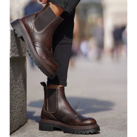 Marco Shoes Stivali Marco Chelsea marrone 1
