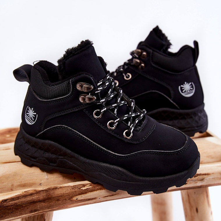 Stivali caldi per bambini Otto neri nero 2